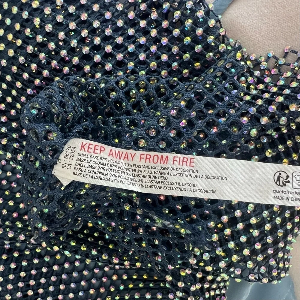 Free People rave concert blue